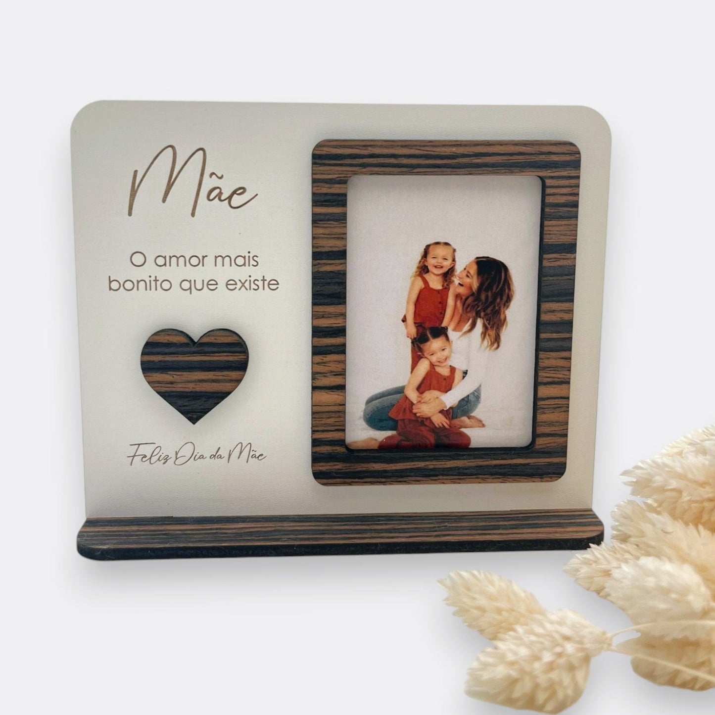 Moldura "Mãe, o amor mais bonito que existe "