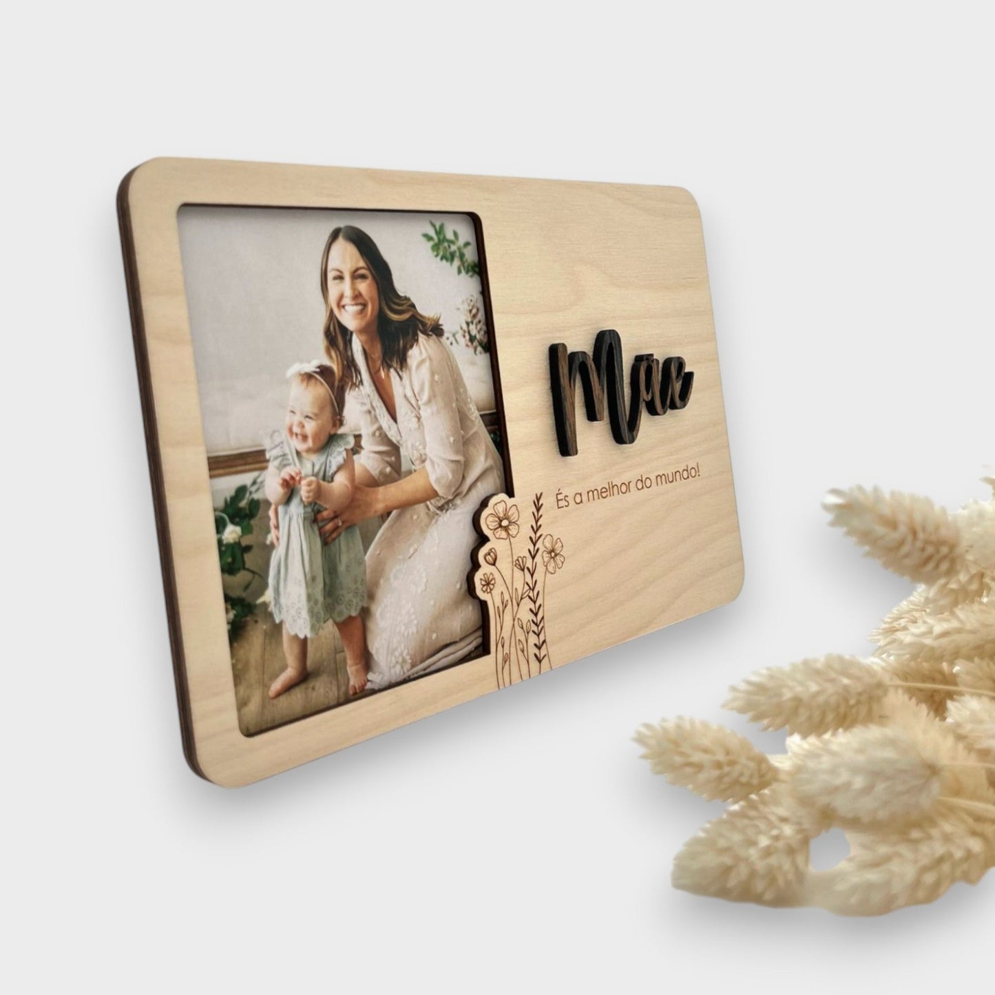 Moldura "Mãe, és a melhor do mundo! "