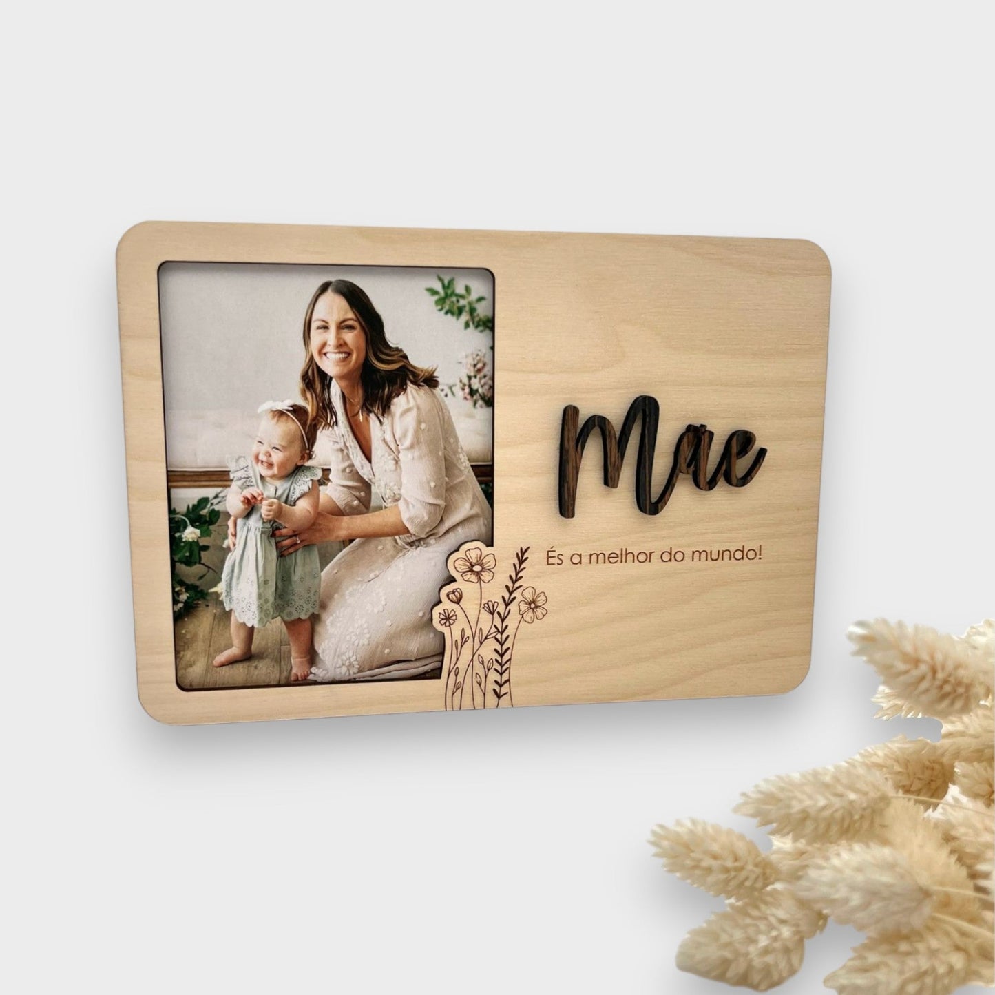 Moldura "Mãe, és a melhor do mundo! "