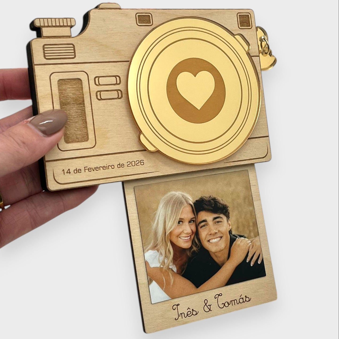 Máquina Poloroid Dia dos Namorados