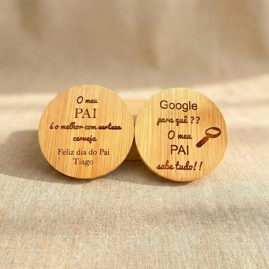 Abre-cápsulas Dia do Pai