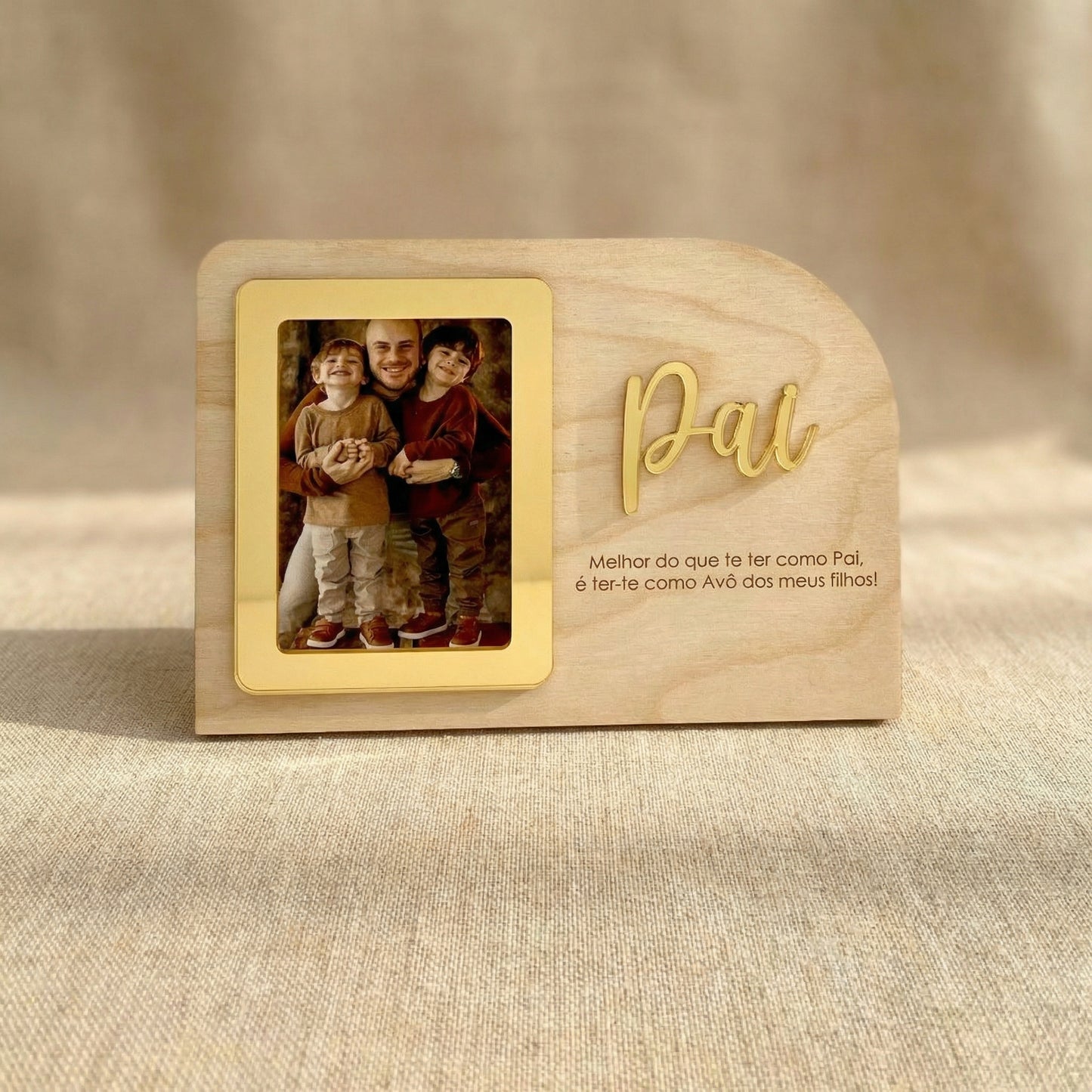 Moldura "Pai, melhor do .."