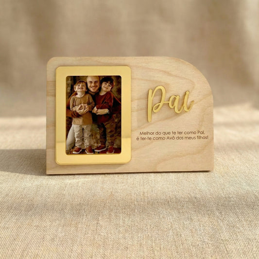Moldura "Pai, melhor do .."