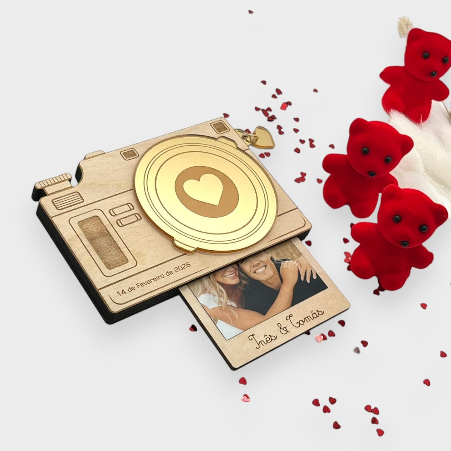 Máquina Poloroid Dia dos Namorados