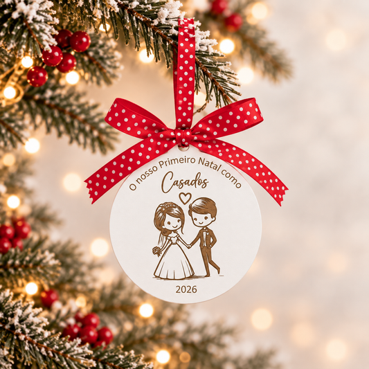 Bola de Natal "Casados"