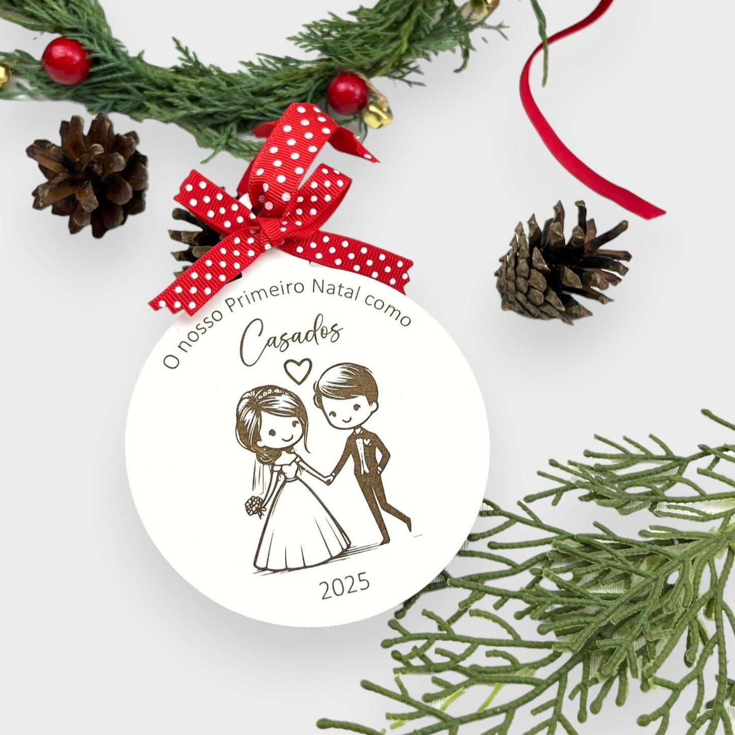 Bola de Natal "Casados"