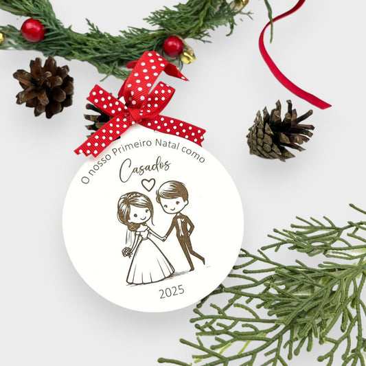 Bola de Natal "Casados"
