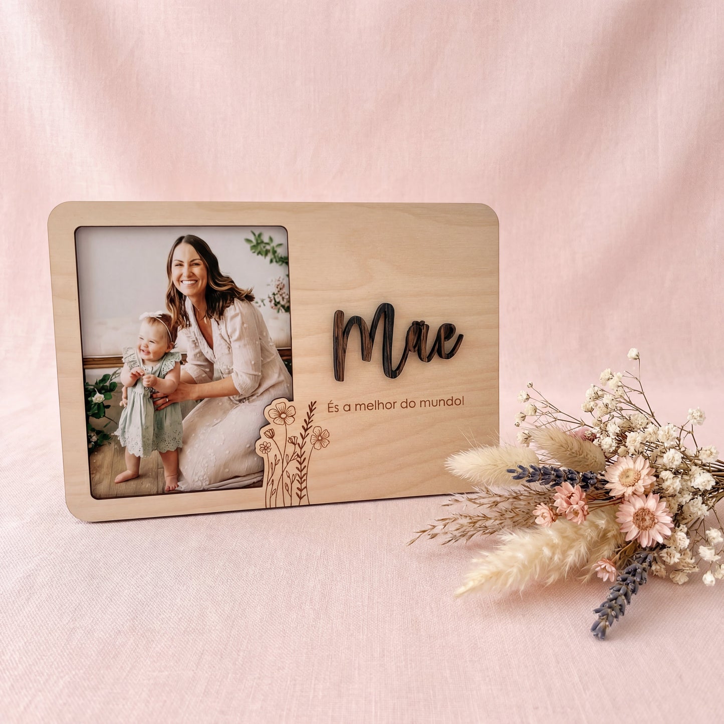 Moldura "Mãe, és a melhor do mundo! "