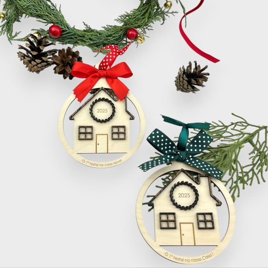 Bola de Natal "Casa"